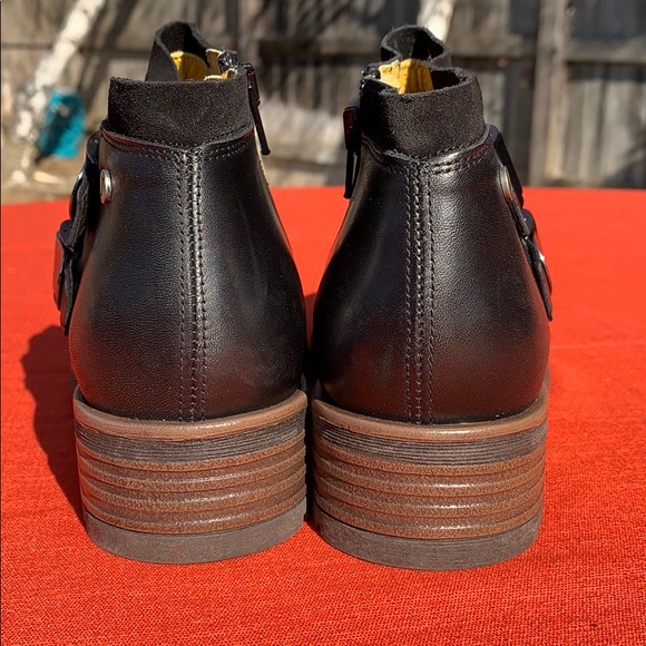 Jafa 401 Black Ankle Boots NWOB Size 38 - Picture 6 of 10